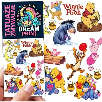 Odstranitelné tetování Filmová a herní nálepka na tetování Dětské vodní tetování Omyvatelné k narozeninám Dárek Dočasný dárek pro děti Originální opakovaně použitelné Spousta Vzorů