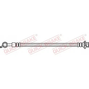 Brzdová hadice Quick Brake 50.084 Brzdová hadice