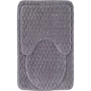 Koupelnová předložka Koupelnová předložka Andora protiskluzová sada 3 kusy 22235 jasny szary