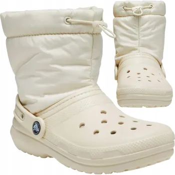 Dámská zimní obuv DÁMSKÉ ZIMNÍ BOTY SNĚHULE CROCS KOZAČKY ZATEPLENÉ KOTNÍKOVÉ BOTY CROCS vel. 37-38