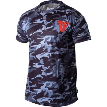 Tréninkové triko Fighter Tactical - camo - červená, FKMTS-0203 M