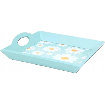 Veselý tác s dekorativním vzorem 23 x 20 cm