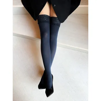 Dámské punčochy Veneziana dámské samodržící punčochy matné 60 DEN velikost 1/2