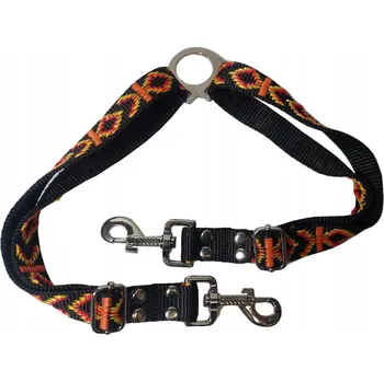 Vodítko pro psa Dvojitá Vodítko pro dva psy, velikost L, 45/72 cm