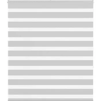 Roleta Zebra roleta, světle šedá, šířka látky 125,9 9 Cm , polyester