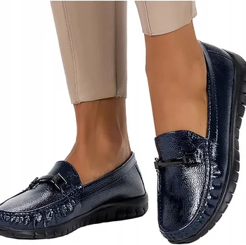 Dámské mokasíny DÁMSKÉ MOKASÍNY, LEHKÉ, NAZOUVACÍ, S KOŽENOU STÉLKOU, vel. 36