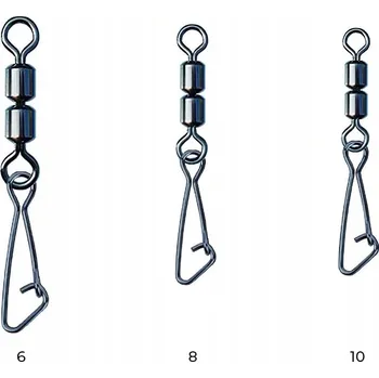 Nytro Dvojitý otočný F-kloub s hákem vel. 10, ks konektor