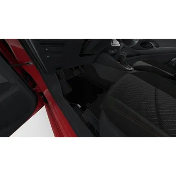 autokoberec TOYOTA YARIS HYBRID VELUROVÉ KOBERCE ČERNÉ OE PW210-0D045