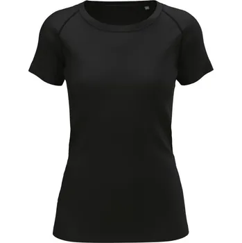 Dámské tričko Stedman Dámské sportovní tričko Seampless Barva: Černá, Velikost: S