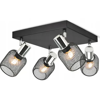 Stropní Svítidlo Lustr Stropní Svítidlo Vintage LOFT Reflektor 444-AG4 E27 Se sítí