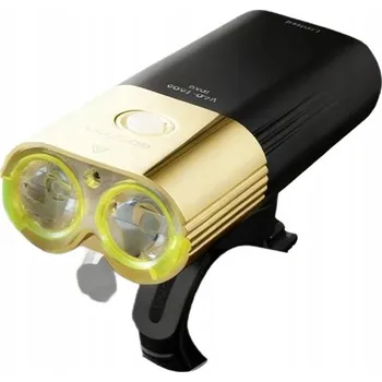 Cyklosvítilna Přední světlo na kolo Gaciron V9D Limited Gold 1800 lm, USB