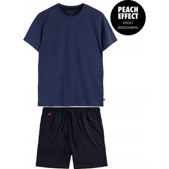 Pánské pyžamo Pánské pyžamo krátký rukáv kraťasy bavlna Atlantic M