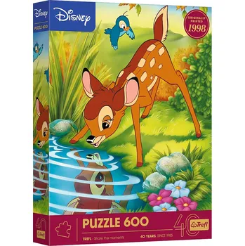 Puzzle PUZZLE 600 40. výročí Trefl-Bambi 37600 Trefl