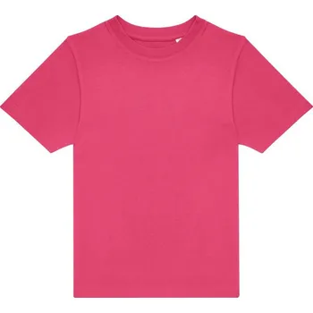 Chlapecké tričko B&C Dětské bavlněné tričko #E150 Barva: Růžová, Velikost: 6y 110/116