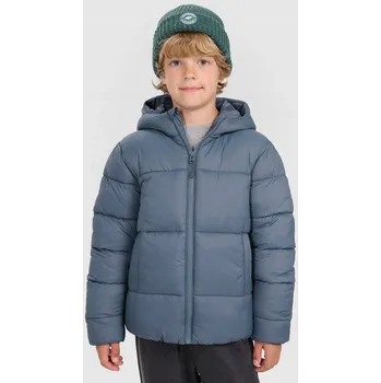 Chlapecká bunda Chlapecká prošívaná bunda se syntetickou výplní - šedá