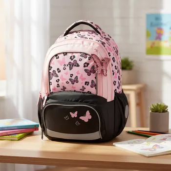 Školní batoh Motýl Oxybag Školní batoh OXY NEXT Butterfly 9-77325