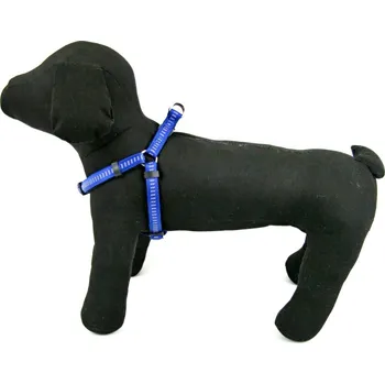 Postroj pro psa Akinu Postroj pro psa nylon a neopren modrý 2,5 x 65-80 cm