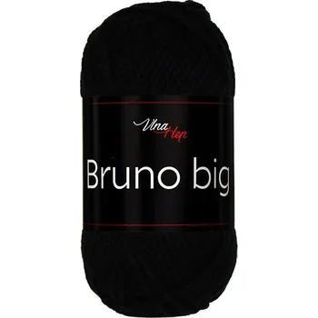 Příze Bruno Big, 401, černá