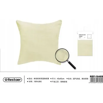 Polštář Béžový oboustranný polštář 45x45 cm