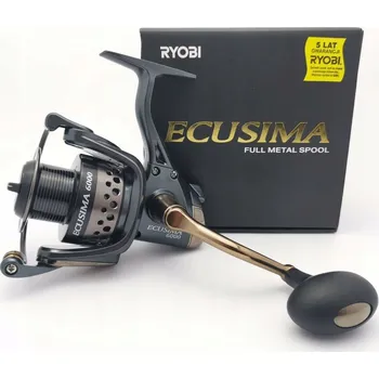 Rybářský naviják Naviják Ryobi Ecusima 6000 7+1 ložisek New