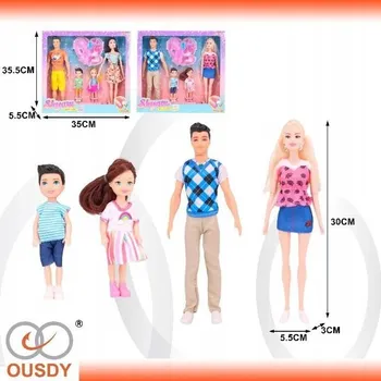 Panenka Panenka Barbie pro rodinu