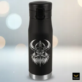 Termohrnek Termohrnek Personalizace Dárek Jmeniny Narozeniny Stříbrný WIKING 002