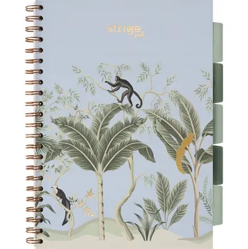 Sešit Sešit A4 s mřížkou Strigo, 100 listů