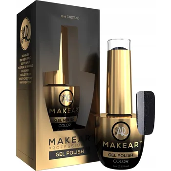 Lak na nehty Hybridní lak barevný lak Makear 779 Glamour 8 ml