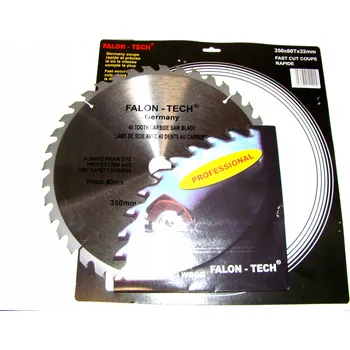 Pilový kotouč PILOVÝ KOTOUČ NA DŘEVO S WIDIOVÝMI ZUBY FALON-TECH 315 x 40Z x 30 MM