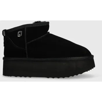 Dámská zimní obuv Semišové sněhule Liu Jo JANE 01 SA4051PX00222222 černá 99X, EUR 41