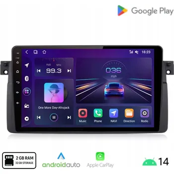 Autorádio Autorádio Revelti Android BMW E46 / Android Auto Carplay 4+64 GB