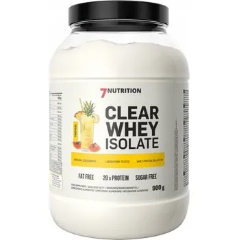Protein 7NUTRITION CLEAR WHEY ISOLATE 900g ČISTÝ SYROVÁTKOVÝ IZOLÁT WPI TROPICKÉ OVOCE