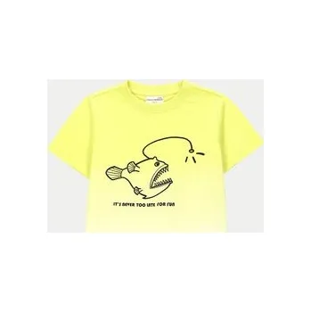 Chlapecké tričko Tričko pro chlapce velikost 110, limetkové, chlapecké tričko Coccodrillo WC4