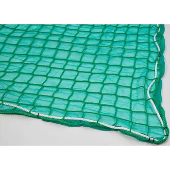 Pletivo Záchytná síť proti pádu PP 5 mm s prodyšnou plachtou 10,0 x 12,0 m, zelená