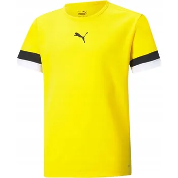 Dámské tričko Tréninkové tričko s krátkým rukávem Puma 116 žluté