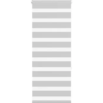 Roleta Zebra roleta, světle šedá, šířka látky 60,9 cm, polyester