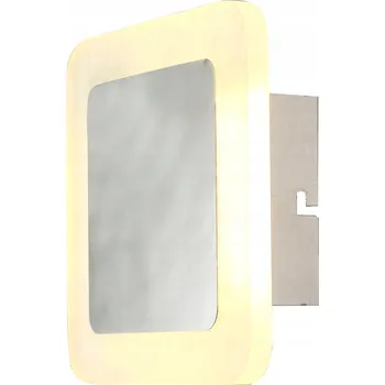 Nástěnné svítidlo Nástěnné svítidlo Justmax bílé, stříbrné s integrovaným LED zdrojem 9 W