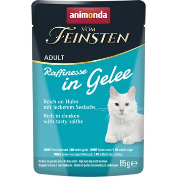 Krmivo pro kočku Krmivo mokré pro kočky Animonda Vom Feinsten Raffinesse kuře ryba 85 g
