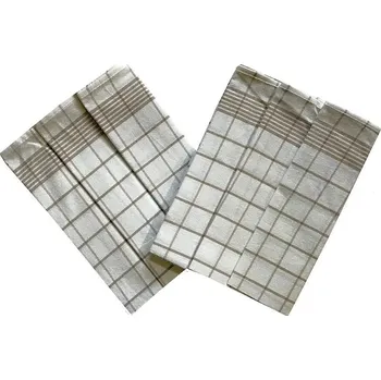 Utěrka Svitap JHJ Ručník Negativ Egyptská bavlna 50x70 cm bílá/béžová 3 ks