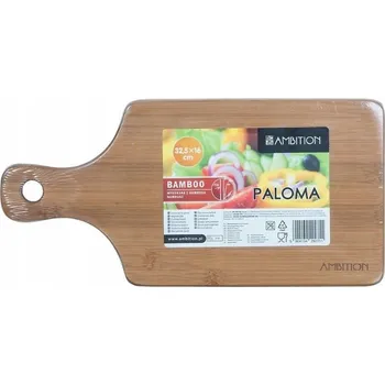 Kuchyňské prkénko Bambusové prkénko na krájení PALOMA 32,5x16x1,5cm AMBITION 29271