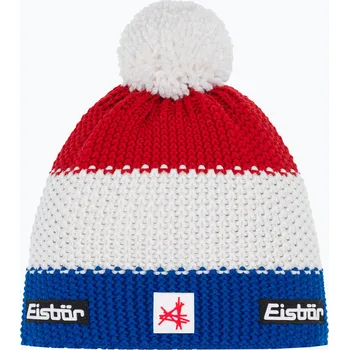 Čepice Dětská zimní čepice Eisbar Stan Pompon SA lapis/white/ketchup