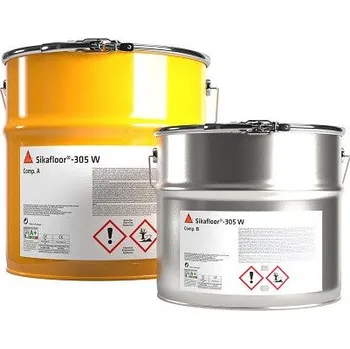 Stavebniny Sika Sikafloor®-305 W · 10kg · Polyuretanová uzavírací pečeticí vrstva