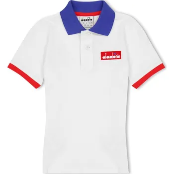 Chlapecké tričko Tričko Diadora White 1219250 5-6 (XS)