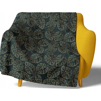 Prostěradlo Přehoz na postel Carbotex z mikrovlákna 150 cm x 200 cm zlatý