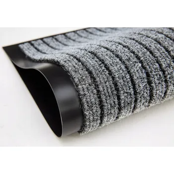 Rohožka PODLOŽKA POD DVEŘE S GUMOVOU PODLOŽKOU DURA 100x150cm šedá #DUR2