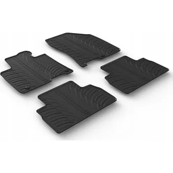 autokoberec Gumové autokoberce Gledring Hyundai Santa Fe 2018-