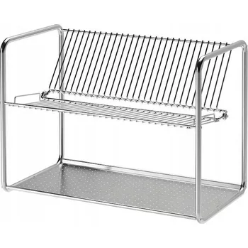 Odkapávač na nádobí IKEA ORDNING Odkapávač na nádobí ocel nerezová 50x27x36 cm