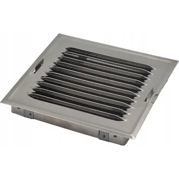 Větrací mřížka Ventilační mřížka Ventilační mřížka X-MET stříbrná