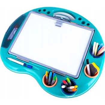Magnetická kreslící tabulka Křídová tabule, magnetická, stíratelná za sucha LEAN Toys 47 x 39 cm