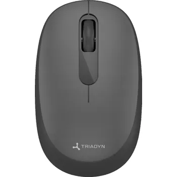 Myš Bezdrátová Myš Kancelářská Triadyn SAO 2.4GHz Bluetooth 1600DPI Šedá